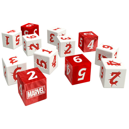 Marvel Multiverse Roleplaying Game Heroic Dice Set - Bộ Xúc Xắc Nhập Vai Cao Cấp - CMON