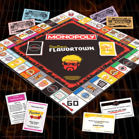 MONOPOLY®: Flavortown - Cờ tỷ phú phiên bản ẩm thực Guy Fieri - The Op Games