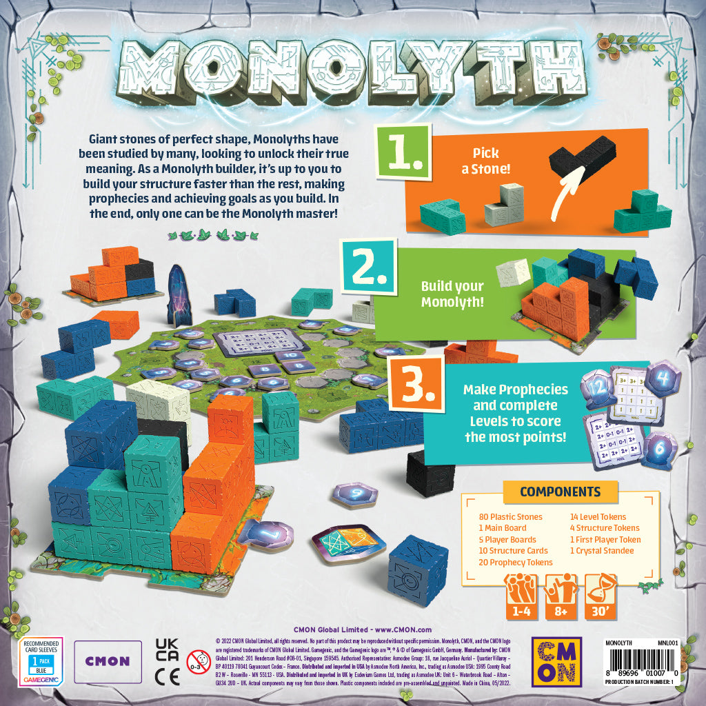 Monolyth Board Game - Board Game Chiến Thuật Xây Dựng 3D - CMON - Hình ảnh bổ sung 5