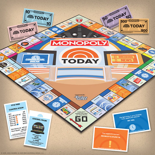 MONOPOLY®: TODAY Show - Board Game Cờ Tỷ Phú Chủ Đề Truyền Hình NBC - The Op Games