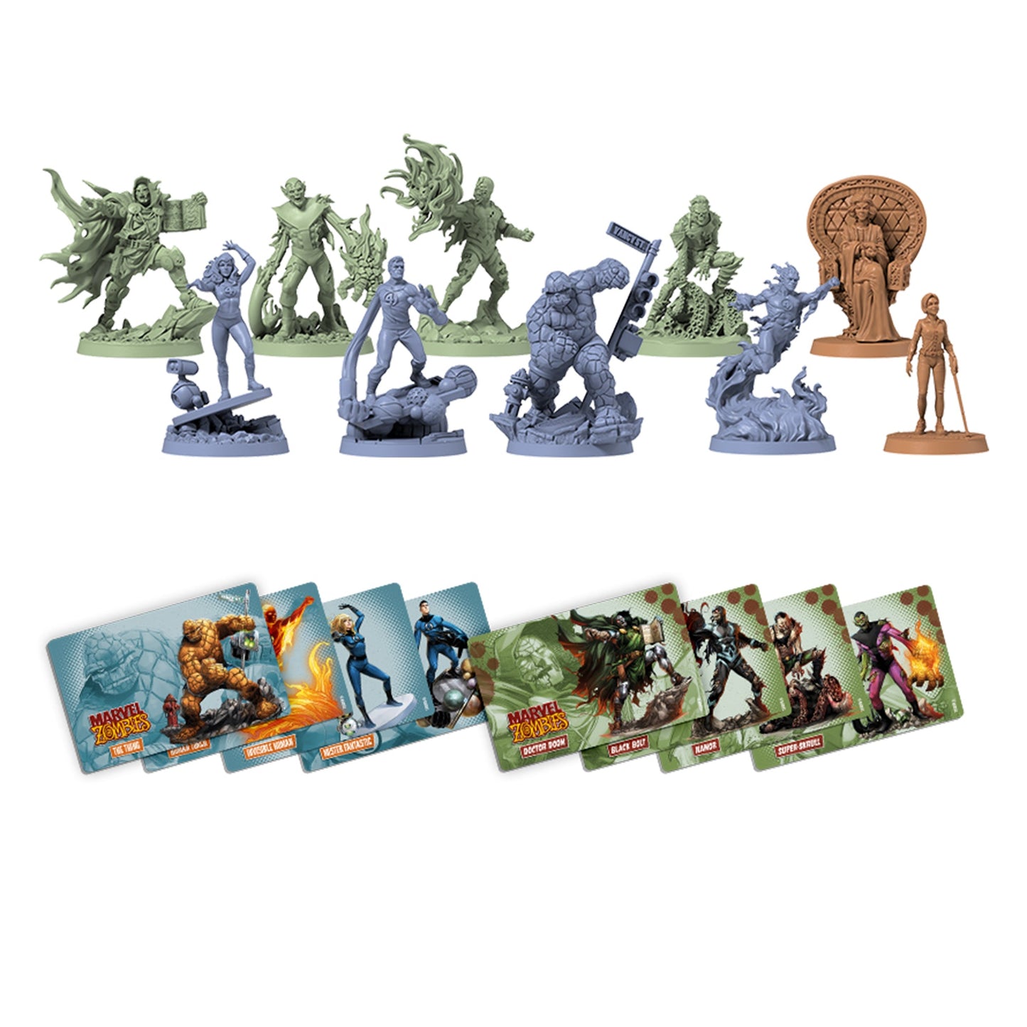 Marvel Zombies Fantastic 4 Under Siege Expansion - Bản Mở Rộng Board Game Chiến Thuật - CMON - Hình ảnh bổ sung 4