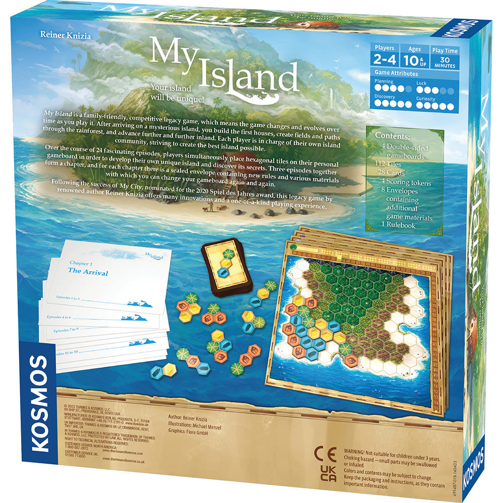 My Island - Board Game Chiến Thuật Legacy - Thames & Kosmos Thames & Kosmos - Board games