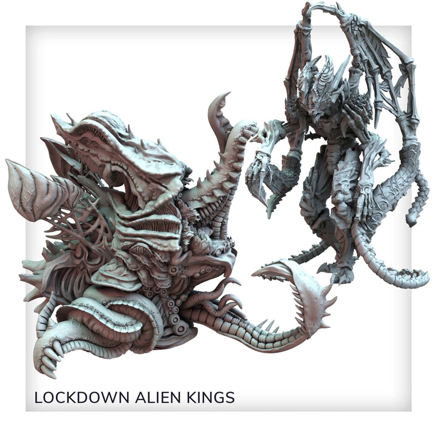 Nemesis Lockdown Alien Kings - Bộ Mô Hình Mở Rộng Figure Sưu Tầm - Rebel