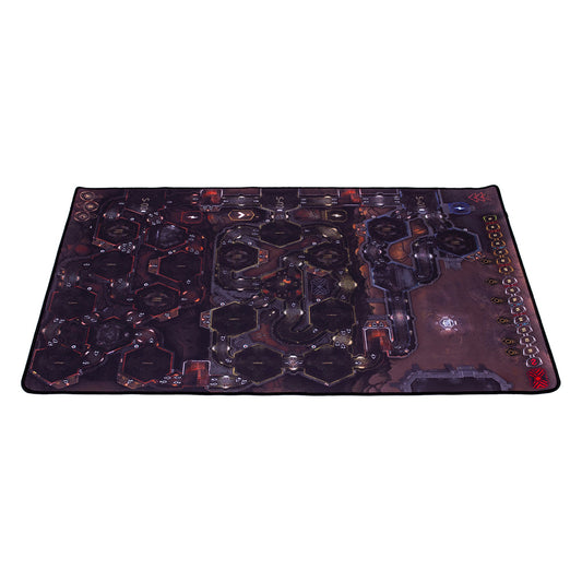 Nemesis Lockdown Playmat - Thảm Chơi Game Neoprene Cao Cấp - Rebel