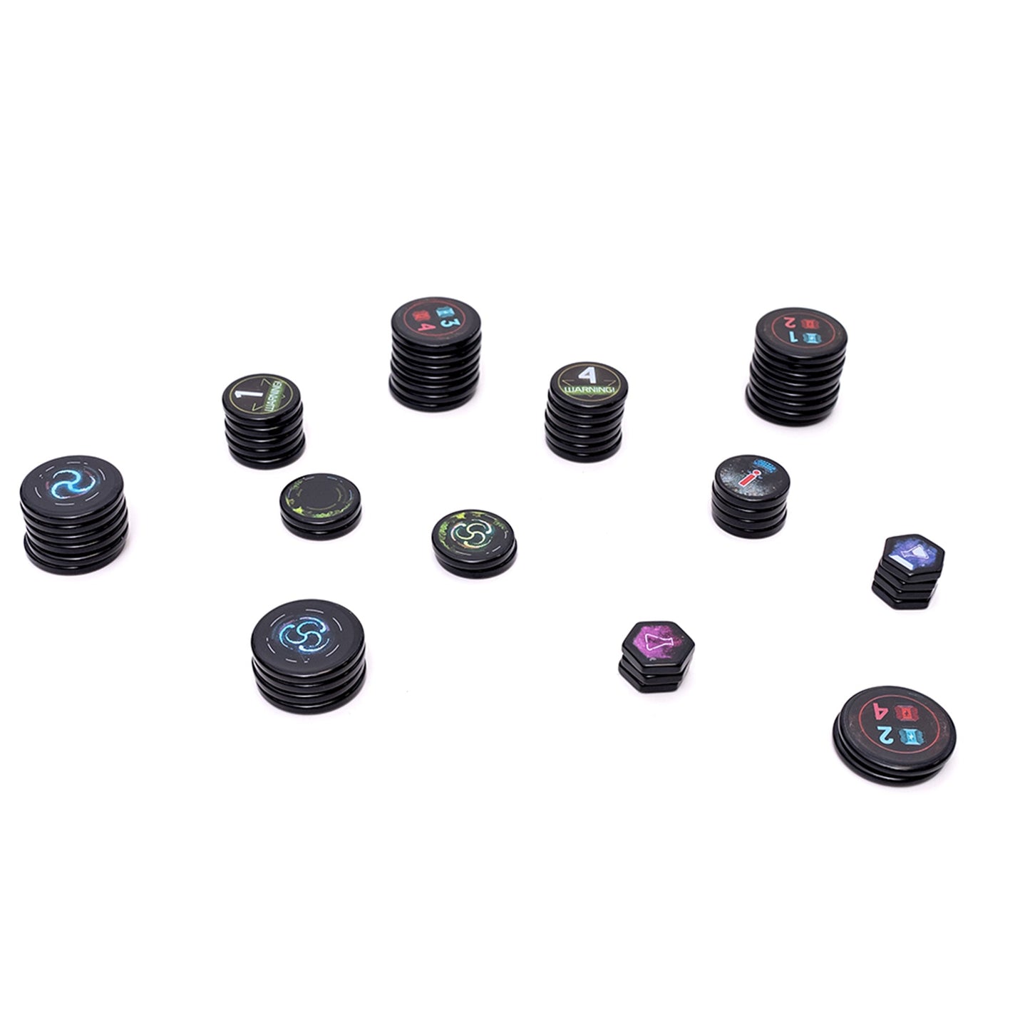 Nemesis Lockdown Acrylic Tokens Pack - Bộ Token Acrylic Cao Cấp - Rebel