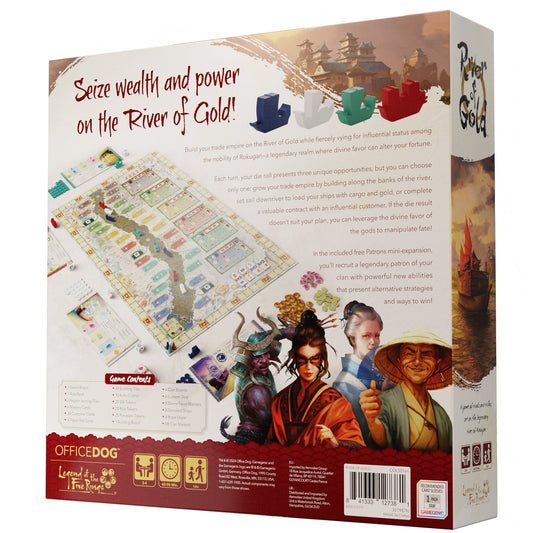 River of Gold - Board Game Chiến Thuật Xây Dựng Đế Chế Rokugan
