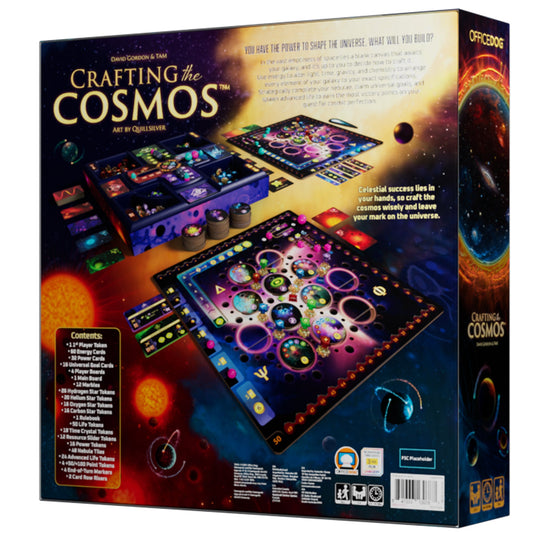 Crafting the Cosmos Board Game - Trò chơi chiến thuật kiến tạo vũ trụ - Office Dog