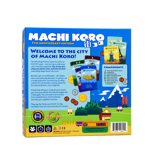 Machi Koro - Board Game Xây Dựng Thành Phố Chiến Thuật - Pandasaurus