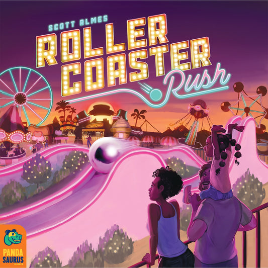 Roller Coaster Rush - Board Game Xây Dựng Tàu Lượn Siêu Tốc - Pandasaurus