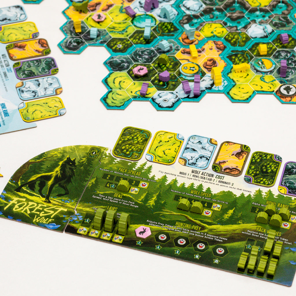 The Wolves Board Game - Trò Chơi Chiến Thuật Bầy Đàn - Pandasaurus