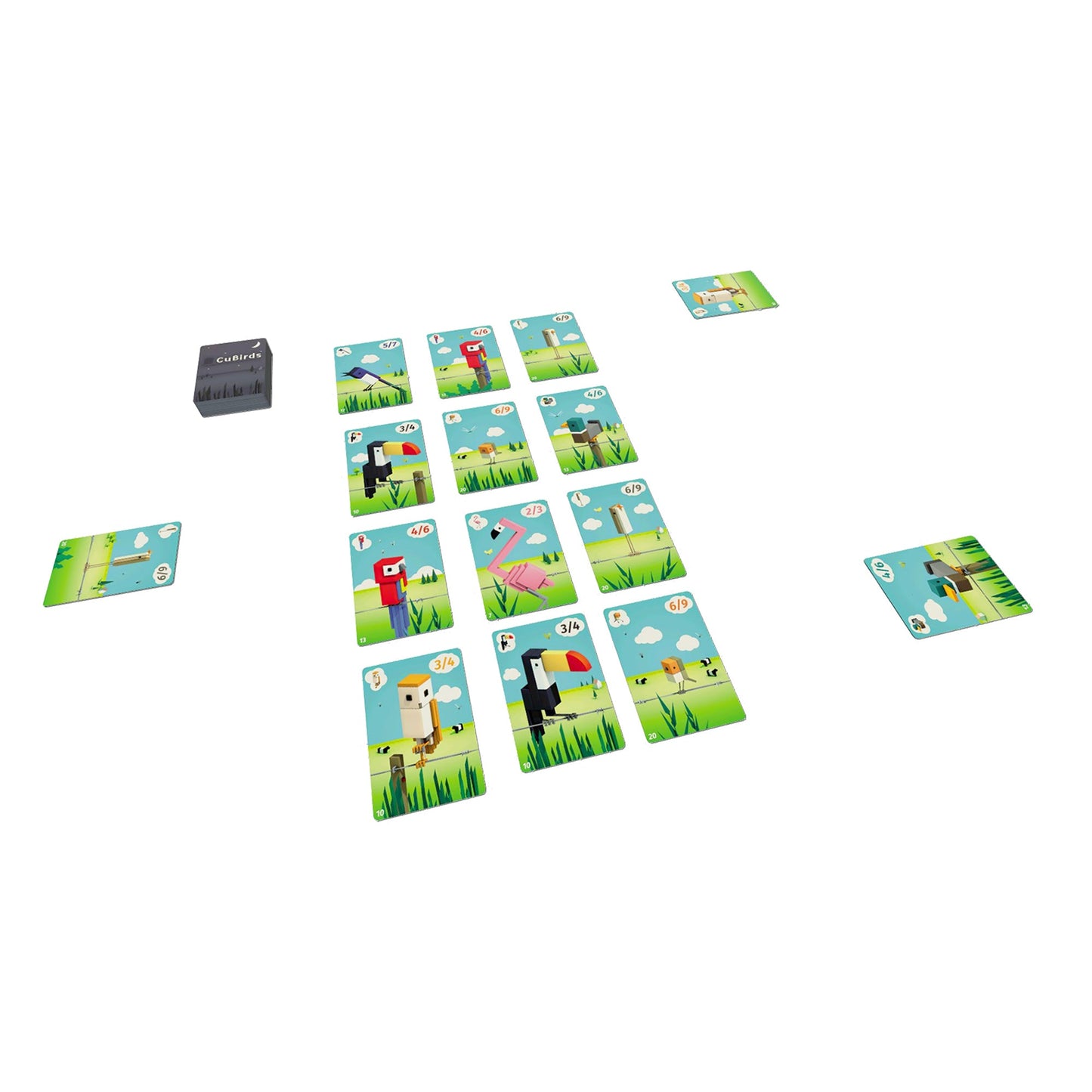 CuBirds Card Game - Trò Chơi Thẻ Bài Thu Thập Đàn Chim - Pandasaurus - Góc nhìn khác 3