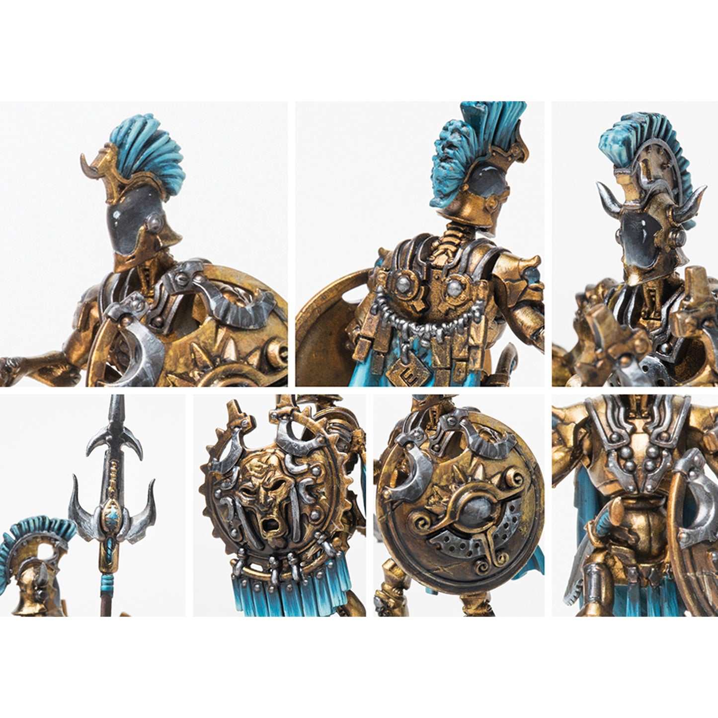 Conquest Miniatures Game: City States - Clockwork Hoplites - Mô hình bộ binh hạng nặng - Para Bellum