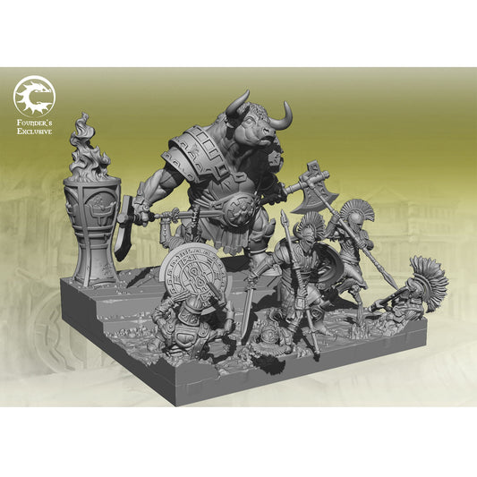 City States: Founder's Exclusive The Last Stand - Bộ mô hình sa bàn Miniature cao cấp - Para Bellum