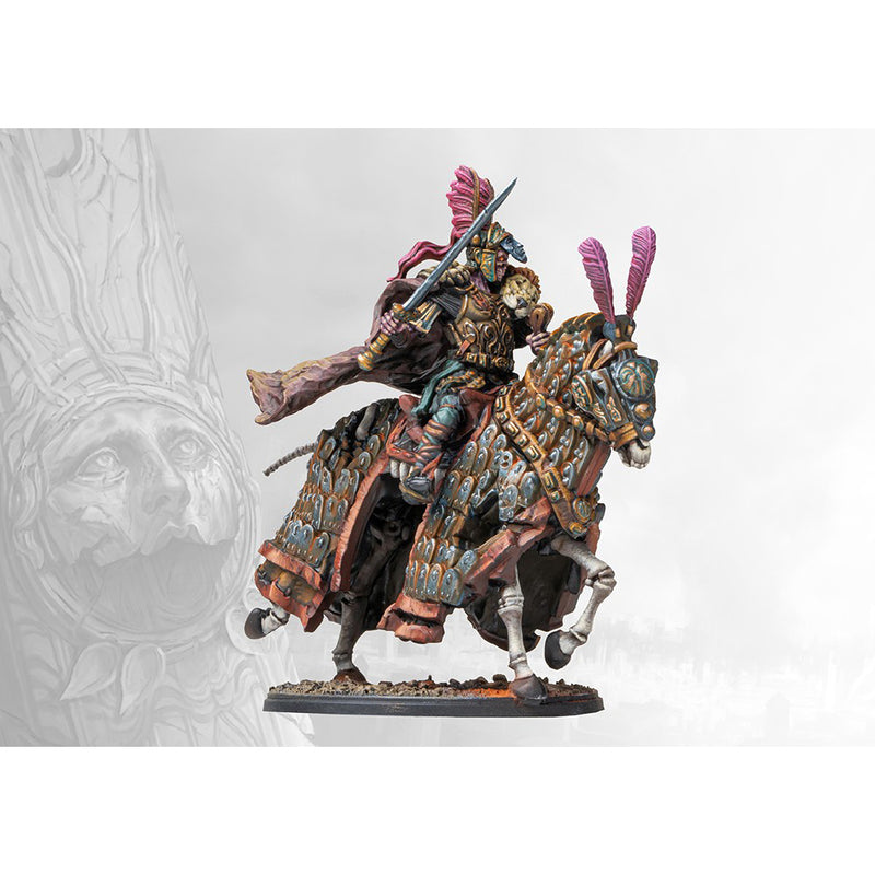 Conquest Miniatures Game - Old Dominion: Mounted Strategos - Mô Hình Chiến Thuật Para Bellum