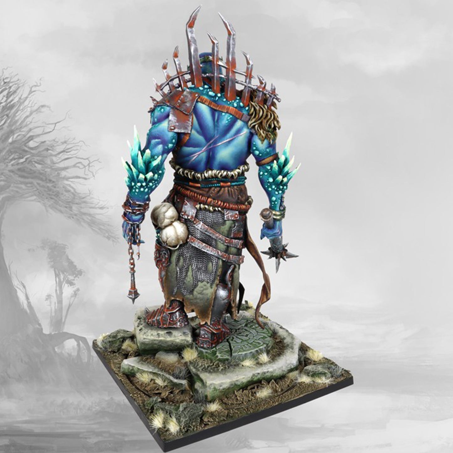 Nords: Ice Jotnar Artisan Series - Mô hình Miniature Cao Cấp - Designed by Michael Kontraros - Góc nhìn khác 3