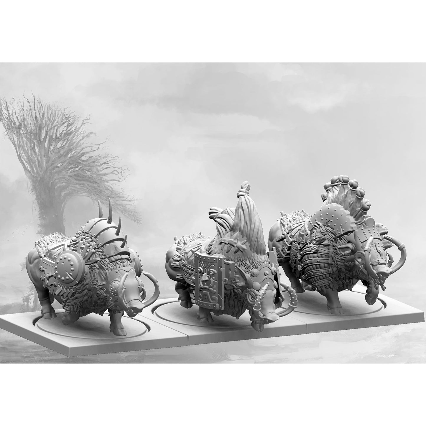 Nords: Goltra Beastpack - Bộ Mô Hình Mở Rộng Chiến Thuật - Para Bellum