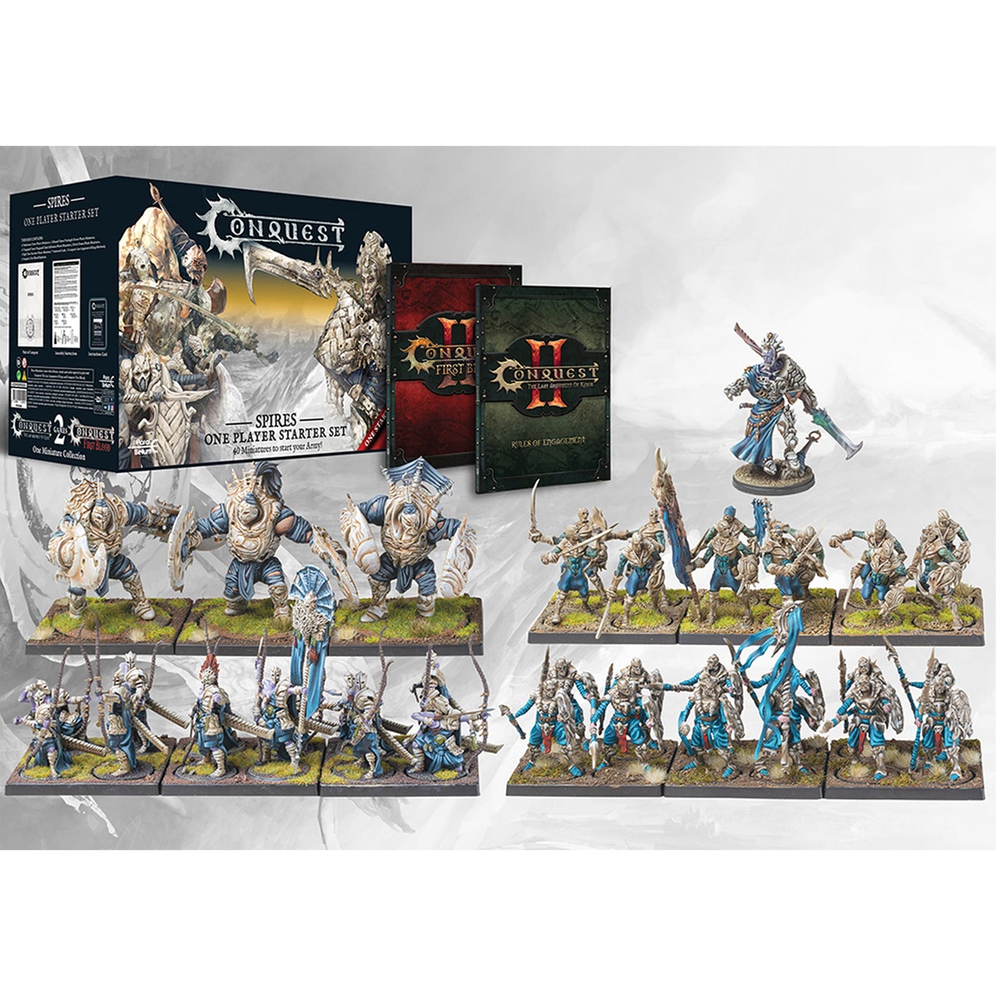 Conquest Miniatures Game - Spires: One Player Starter Set - Bộ Khởi Đầu 1 Người Chơi - Para Bellum - Hình ảnh chi tiết 2