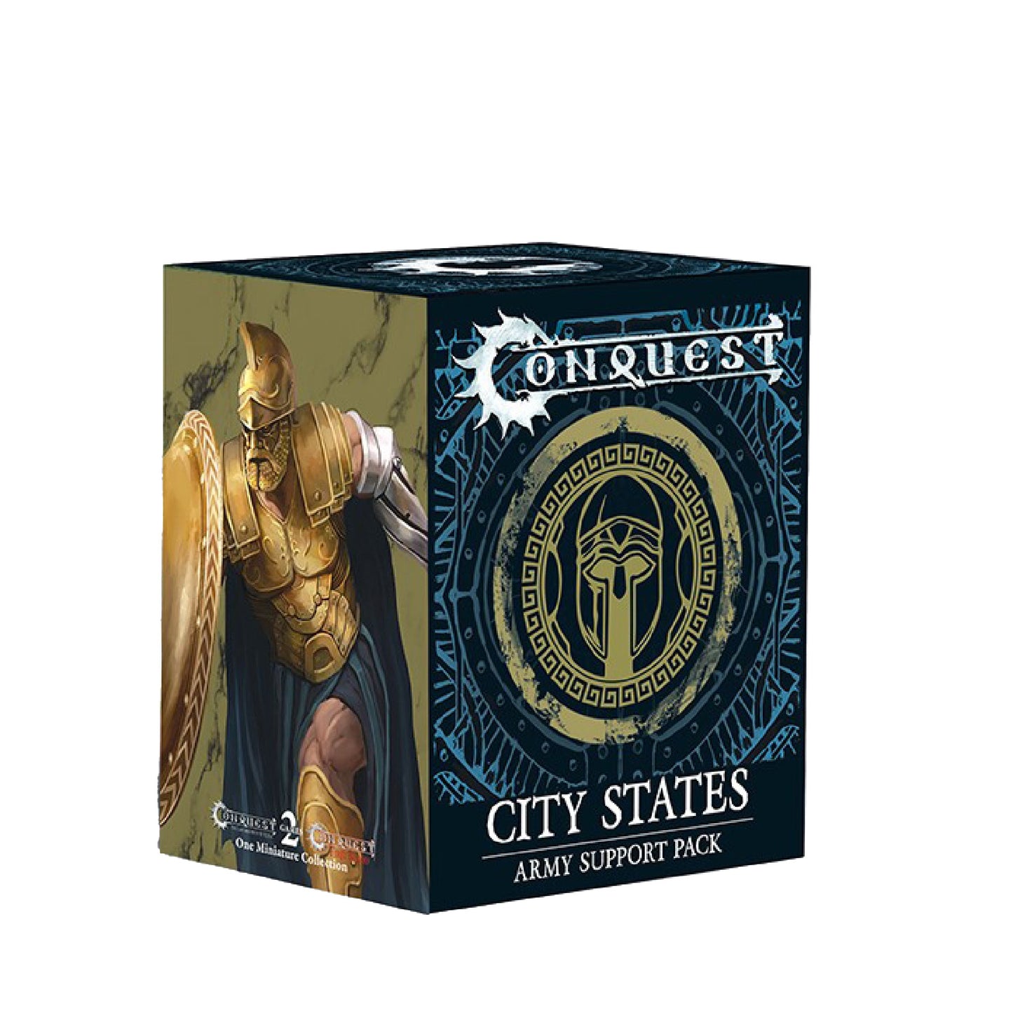 Conquest Miniatures Game - City States: Army Support Pack W4 - Bộ phụ kiện thẻ bài và quản lý quân đội - Para Bellum