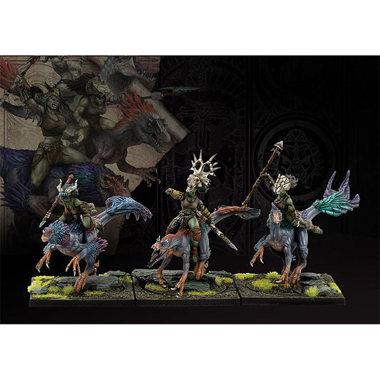 Conquest Miniatures Game - W’adrhŭn: Raptor Riders - Trò chơi mô hình chiến thuật - Para Bellum - Hình ảnh chi tiết 2