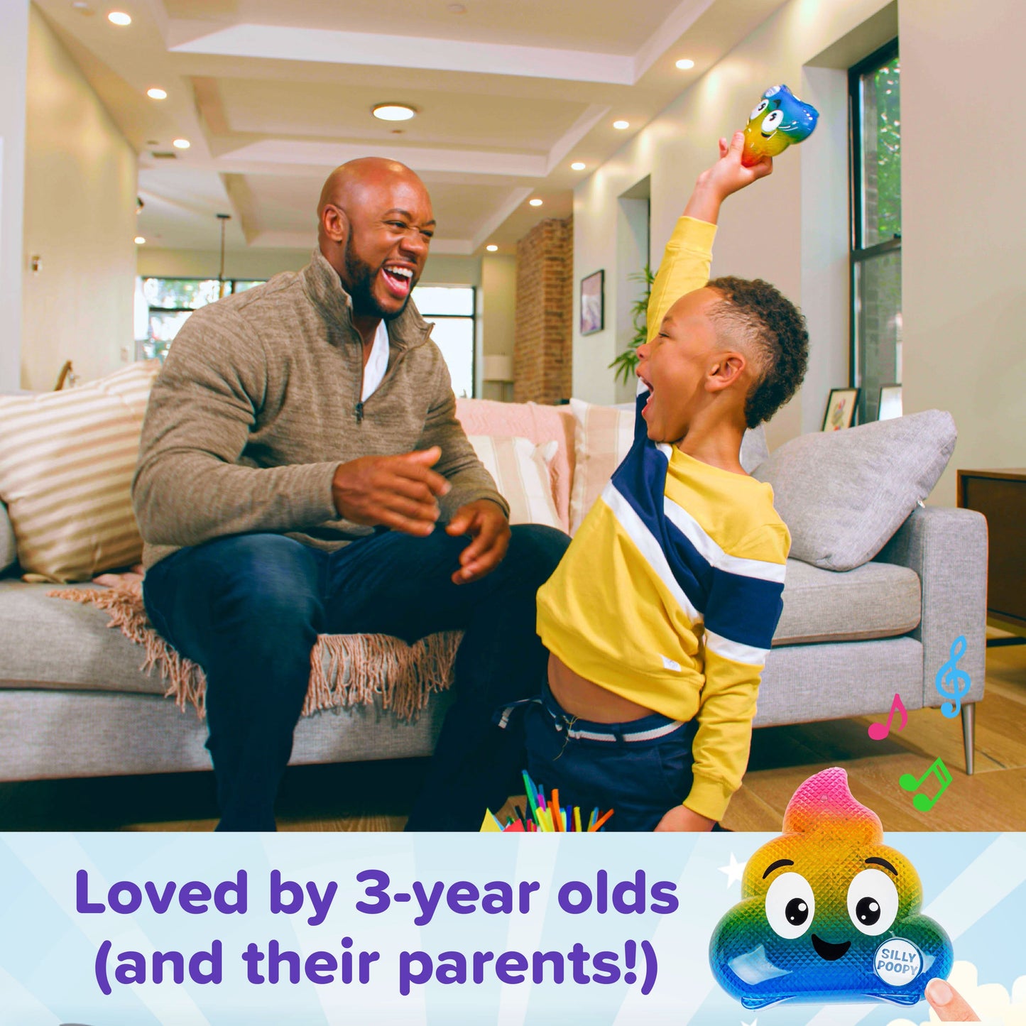 Silly Poopy's Rainbow Hide & Seek™ Đồ chơi trốn tìm tương tác Relatable - Hình ảnh bổ sung 7