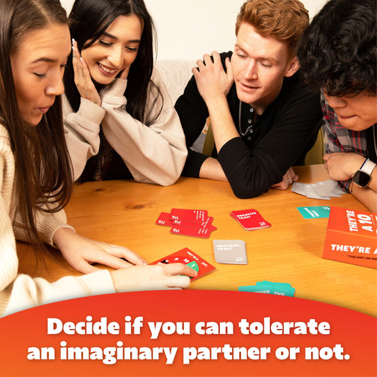 They're A 10, But... Board Games Thẻ Bài Tiệc Tùng Người Lớn Relatable - Hình ảnh chi tiết 2