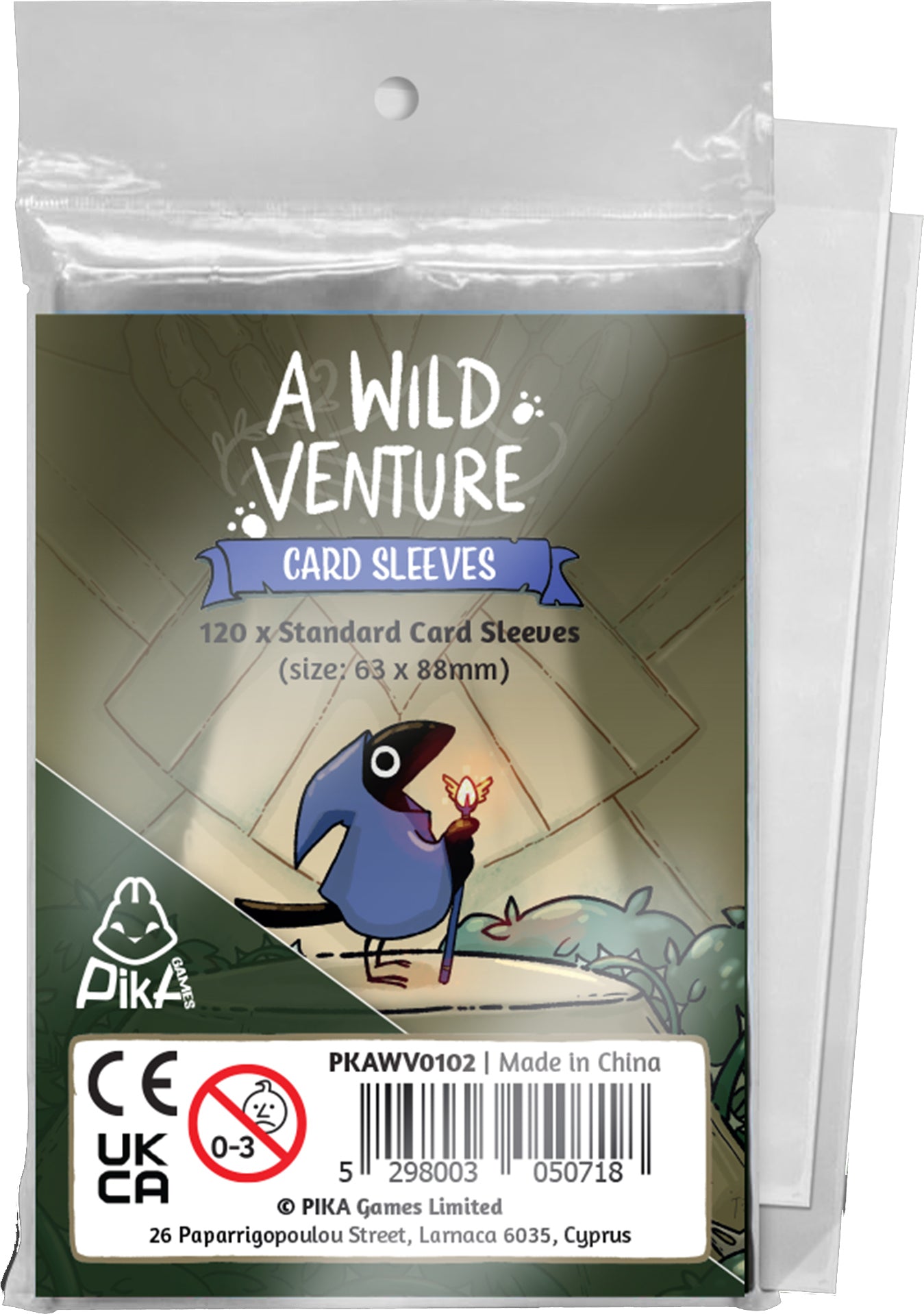 A Wild Venture - Sleeves - Bọc bảo vệ thẻ bài (120 chiếc) - Pika Games
