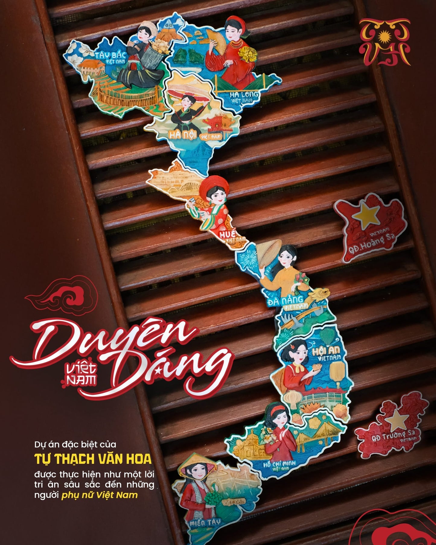 Bộ sưu tập magnet “Duyên Dáng Việt Nam” - Comicola Shop