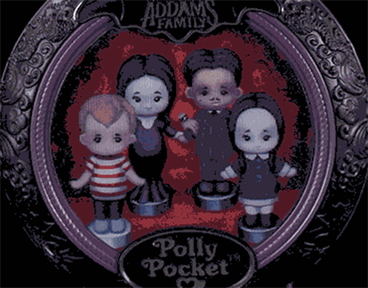 Polly Pocket Collector The Addams Family Compact - Đồ Chơi Mô Hình Sưu Tầm Mattel HXW25
