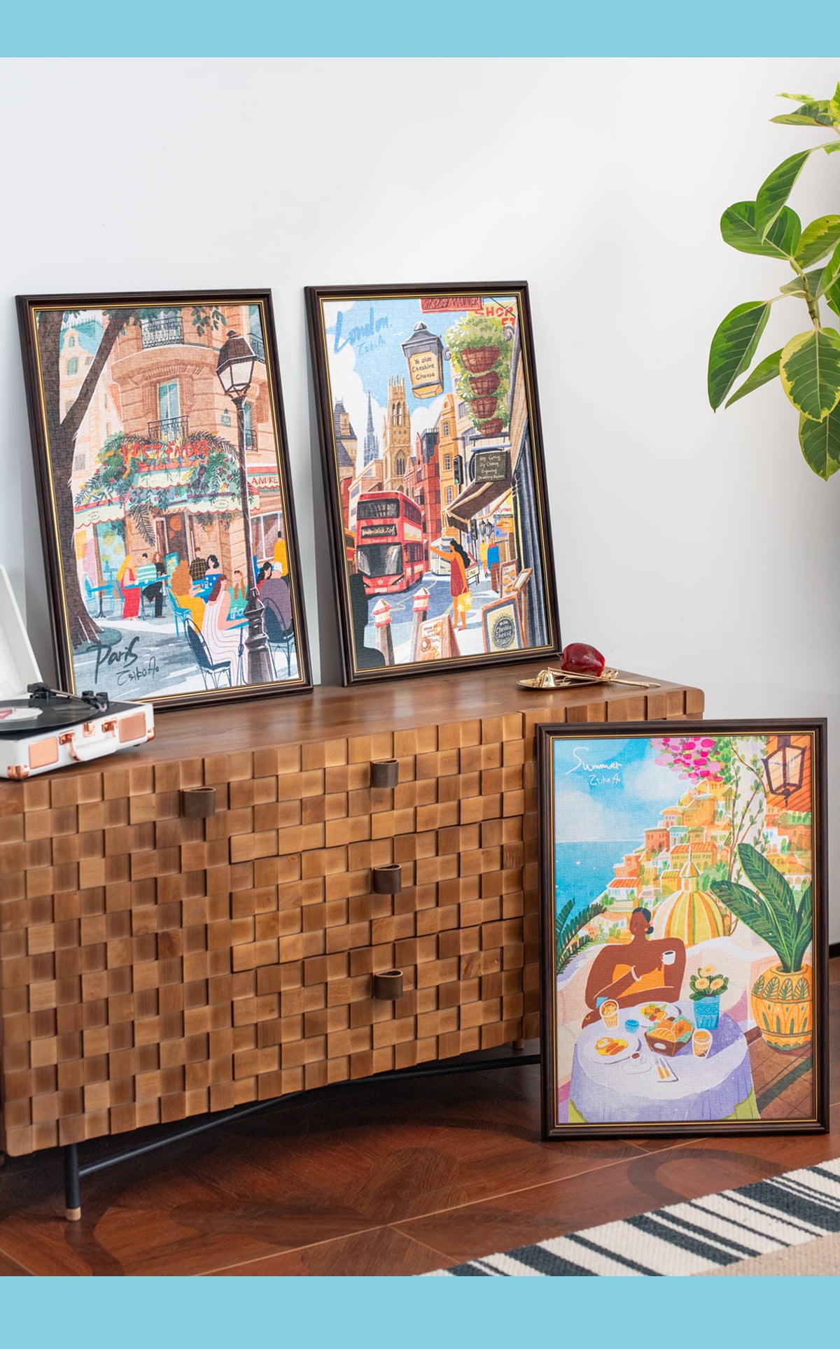 Rolife 1000 Piece Jigsaw Puzzle - Amalfi Holiday PT005 - Trò chơi Xếp hình 1000 Mảnh - Rolife