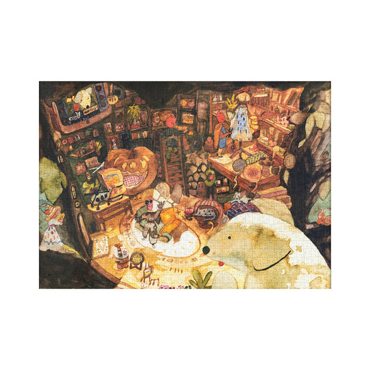 Rowood 1000 Piece Jigsaw Puzzle - Tree House Tale PT010 - Đồ chơi xếp hình 1000 mảnh - Rolife