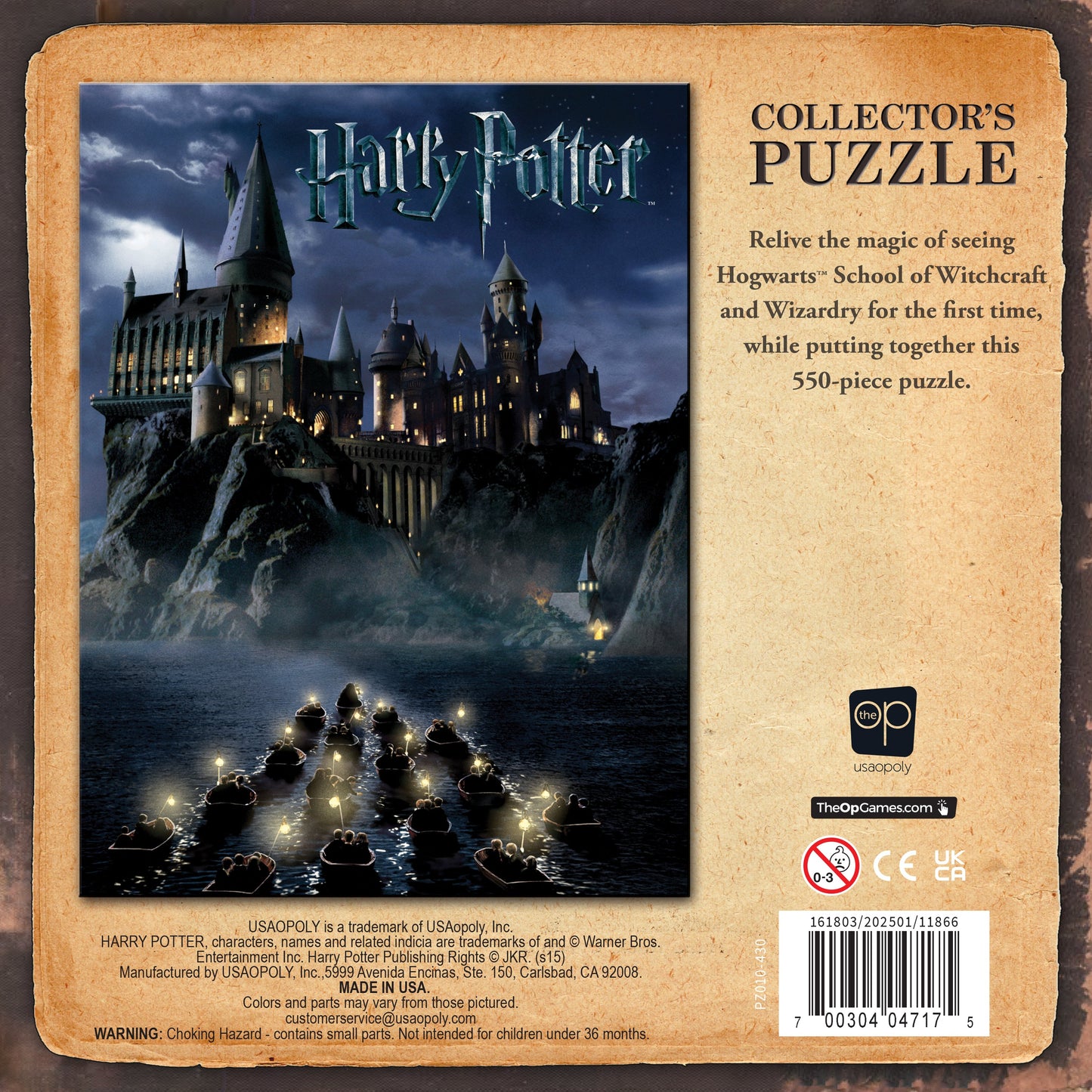 World of Harry Potter™ Collector's 550 Piece Puzzle - Bộ ghép hình 550 mảnh - The Op Games