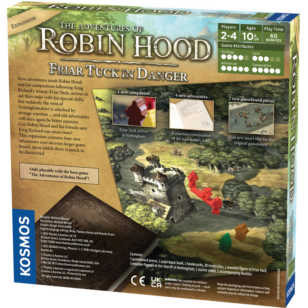 Robin Hood: Friar Tuck in Danger (Expansion Game) - Bản Mở Rộng Board Game Chiến Thuật - Thames & Kosmos - Góc nhìn khác 3