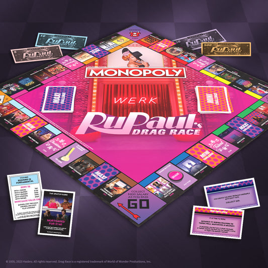 MONOPOLY®: RuPaul’s Drag Race - Cờ tỷ phú phiên bản Drag Race - The Op Games