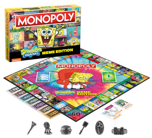 MONOPOLY®: SpongeBob SquarePants Meme Edition - Cờ Tỷ Phú Meme - The Op Games