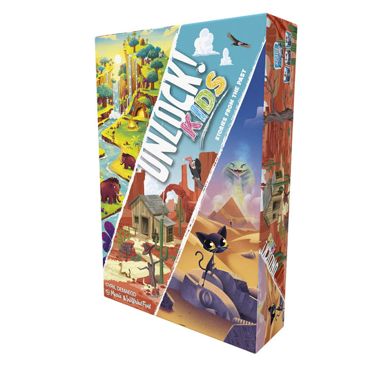 Unlock! Kids Stories from the Past - Board Game Giải Đố Escape Room - Space Cow