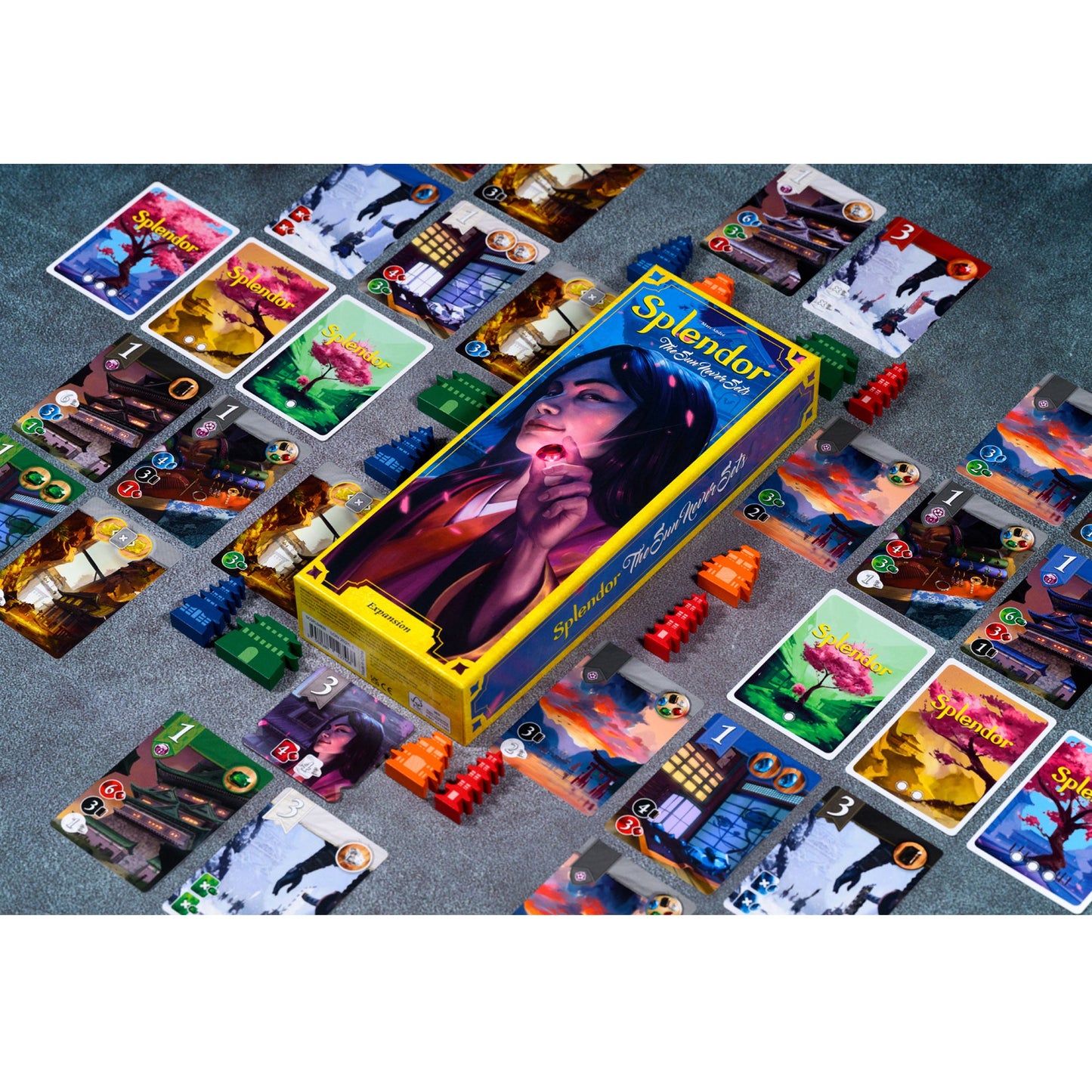 Splendor: The Sun Never Sets Expansion - Bản Mở Rộng Board Game Chiến Thuật - Space Cowboys