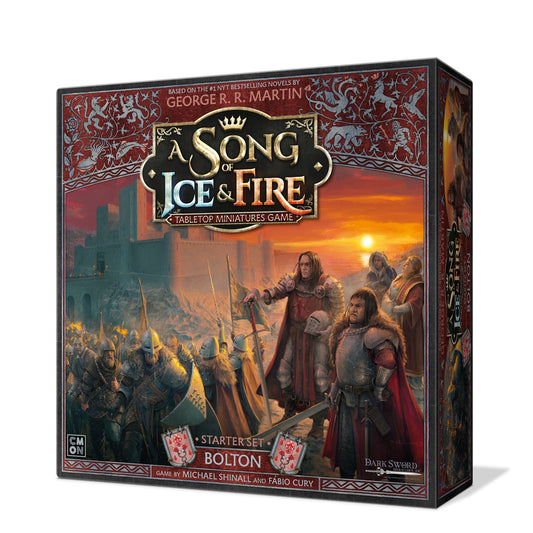A Song of Ice & Fire Tabletop Miniatures Game - Bolton Starter Set - Board Game Chiến Thuật - CMON