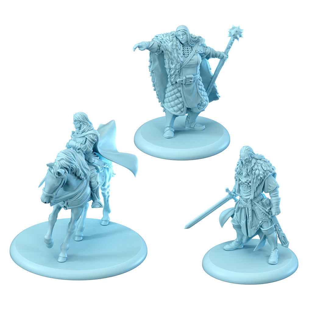 A Song of Ice & Fire Tabletop Miniatures Game Stark Heroes Set III - Board Game Chiến Thuật - CMON