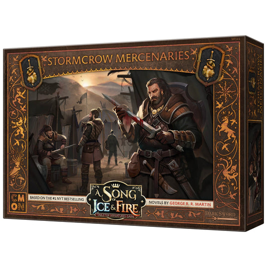 A Song of Ice and Fire Tabletop Miniatures Game - Stormcrow Mercenaries - Board Game Chiến Thuật - CMON
