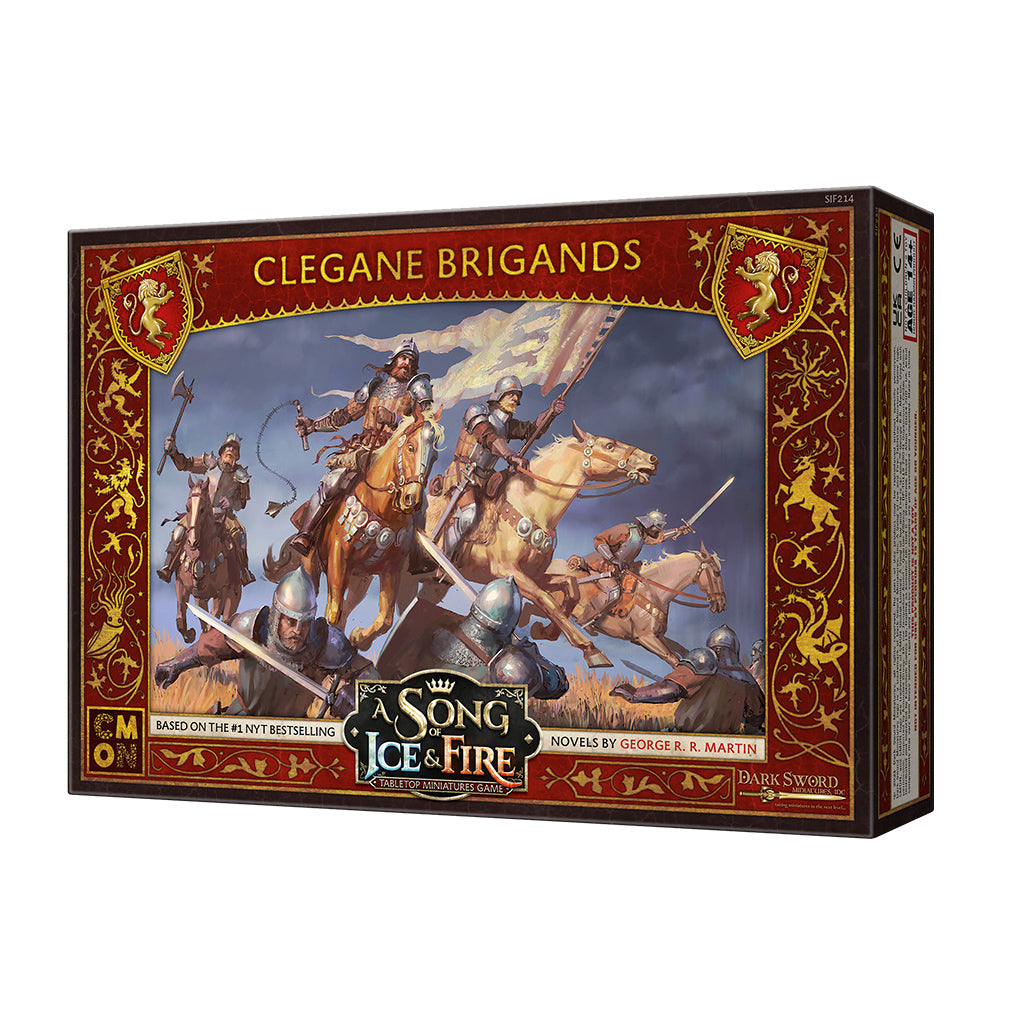 A Song of Ice & Fire Tabletop Miniatures Game - House Clegane Brigands - Board game chiến thuật kỵ binh CMON