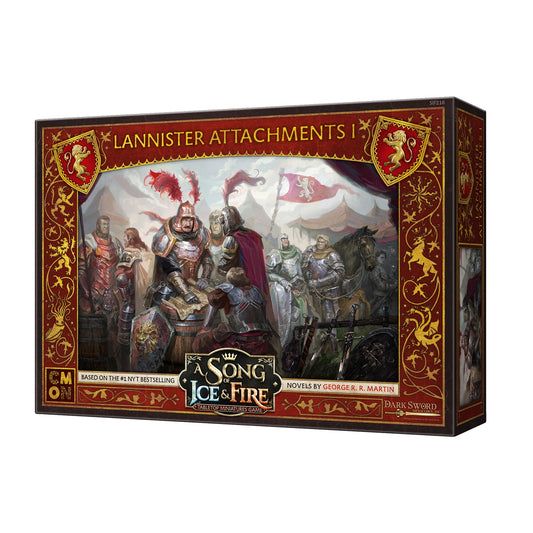 A Song of Ice & Fire Tabletop Miniatures Game Lannister Attachments I - Game Sa Bàn Chiến Thuật - CMON