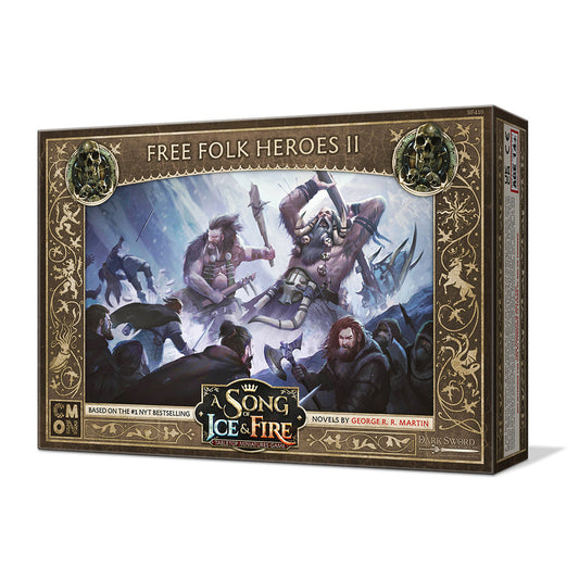 A Song of Ice & Fire Tabletop Miniatures Game - Free Folk Heroes 2 - Board Game Chiến Thuật - CMON