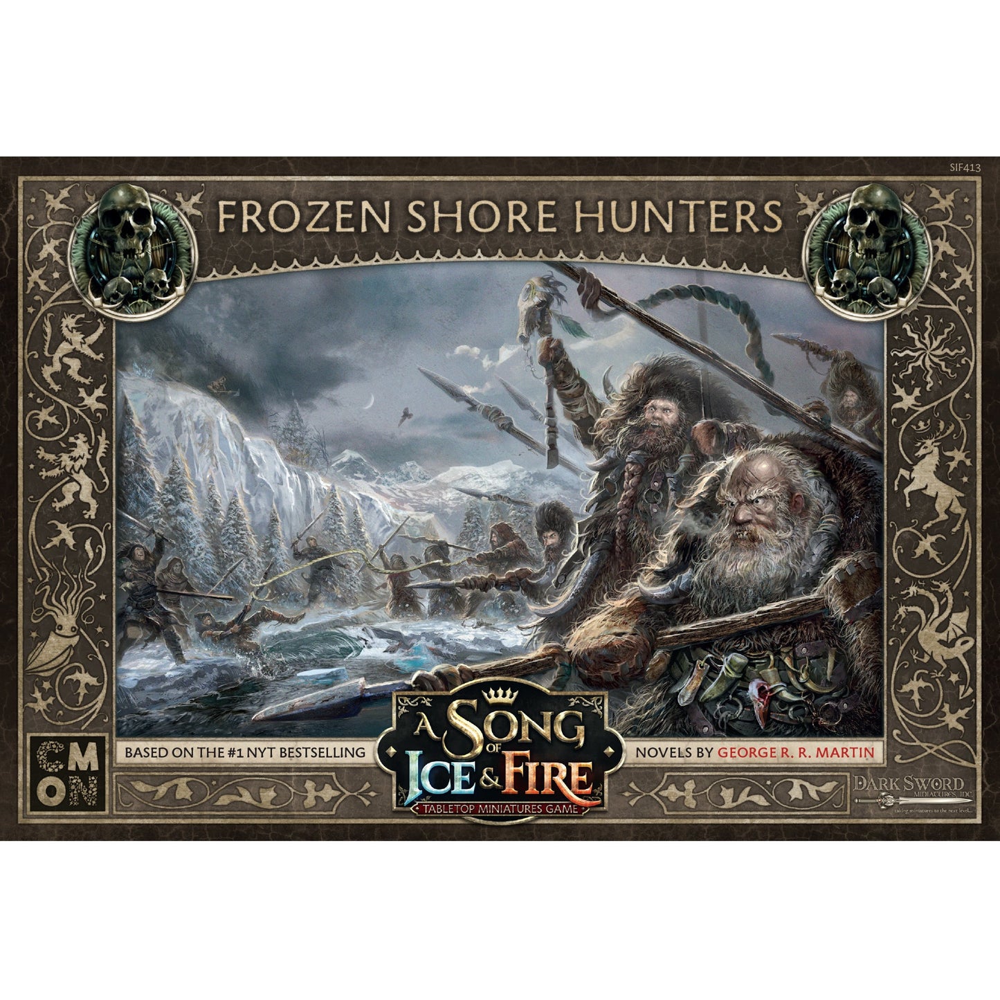 A Song of Ice & Fire Tabletop Miniatures Game Frozen Shore Hunters - Bộ Mở Rộng Trò Chơi Mô Hình Chiến Thuật - CMON