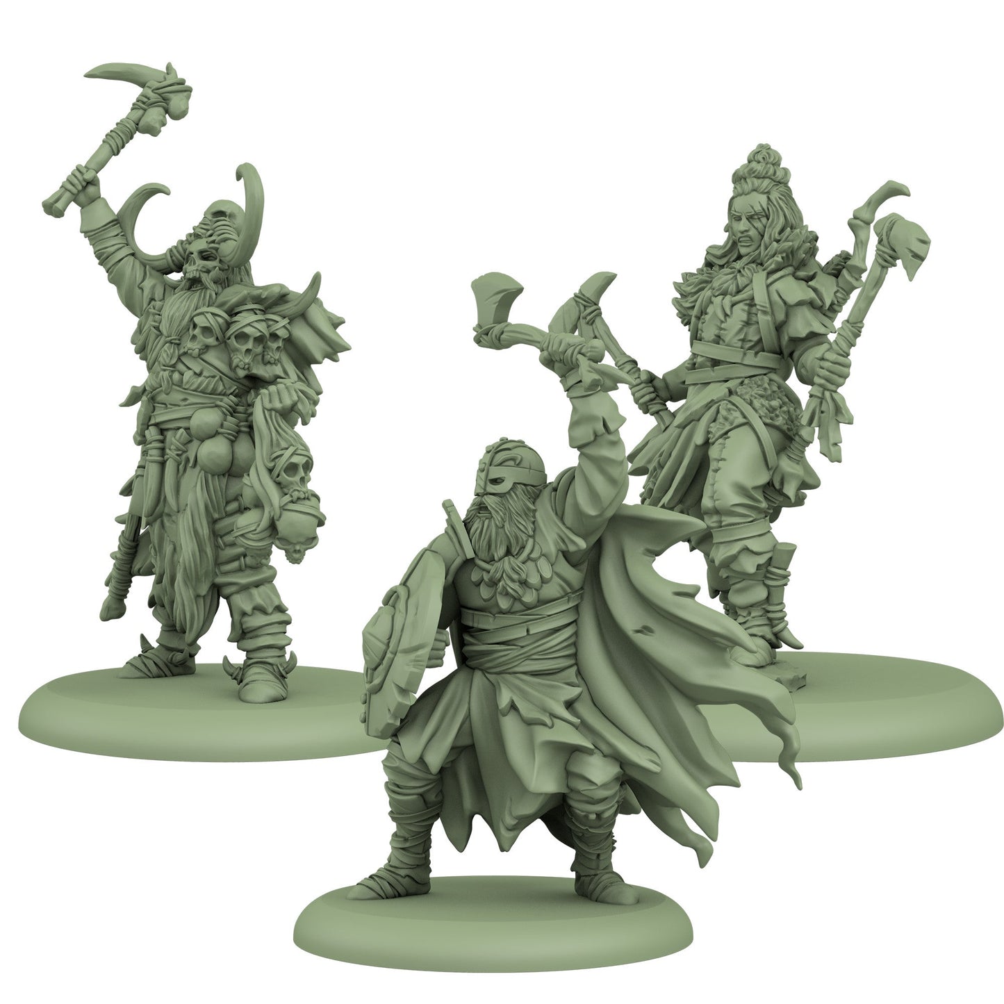 A Song of Ice & Fire Tabletop Miniatures Free Folk Attachments Set I - Bộ Phụ Kiện Mô Hình Chiến Thuật - CMON