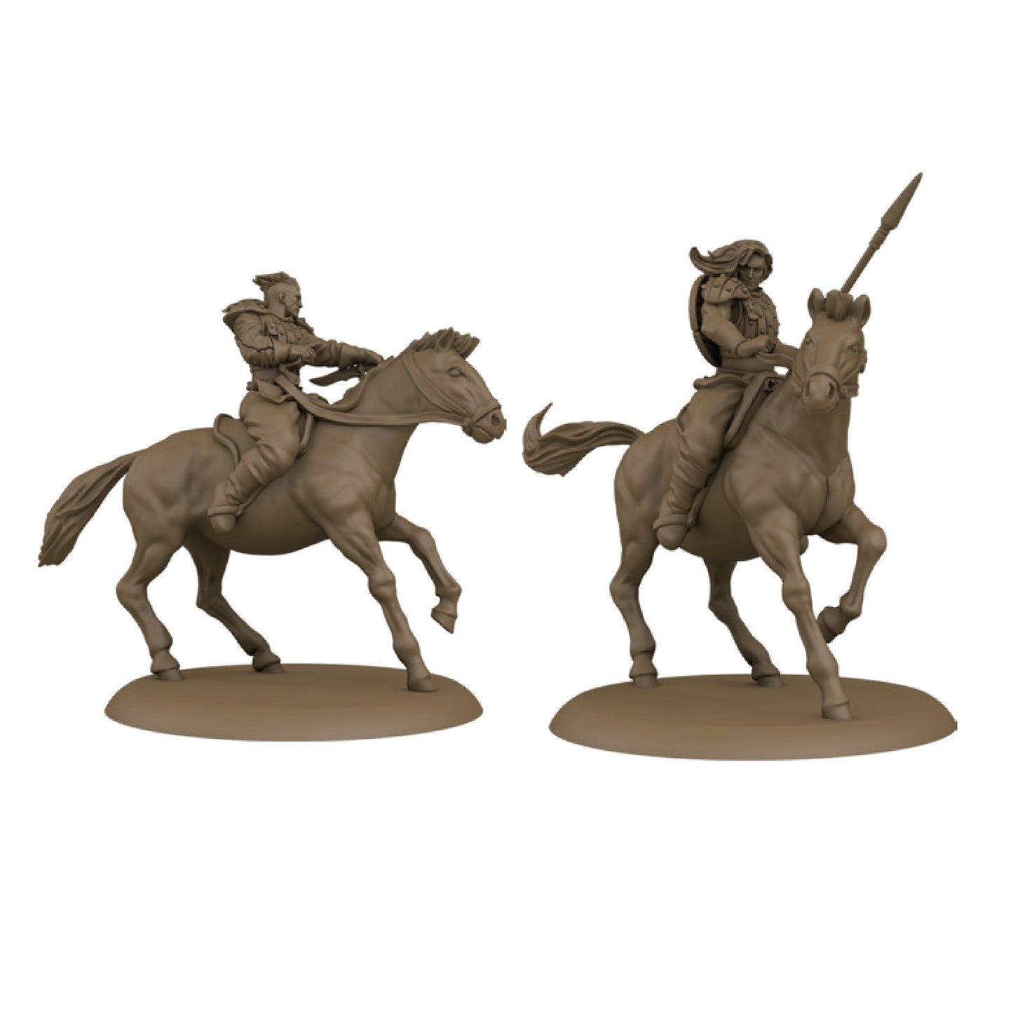 A Song of Ice & Fire Tabletop Miniatures Bloody Mummer Zorse Riders - Mô Hình Quân Cờ Kỵ Binh - CMON