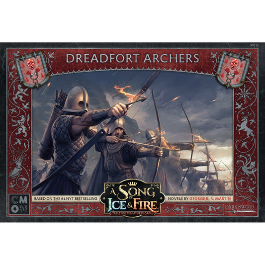 A Song of Ice & Fire Tabletop Miniatures Game - Dreadfort Archers - Bộ Mô Hình Chiến Thuật Game of Thrones CMON