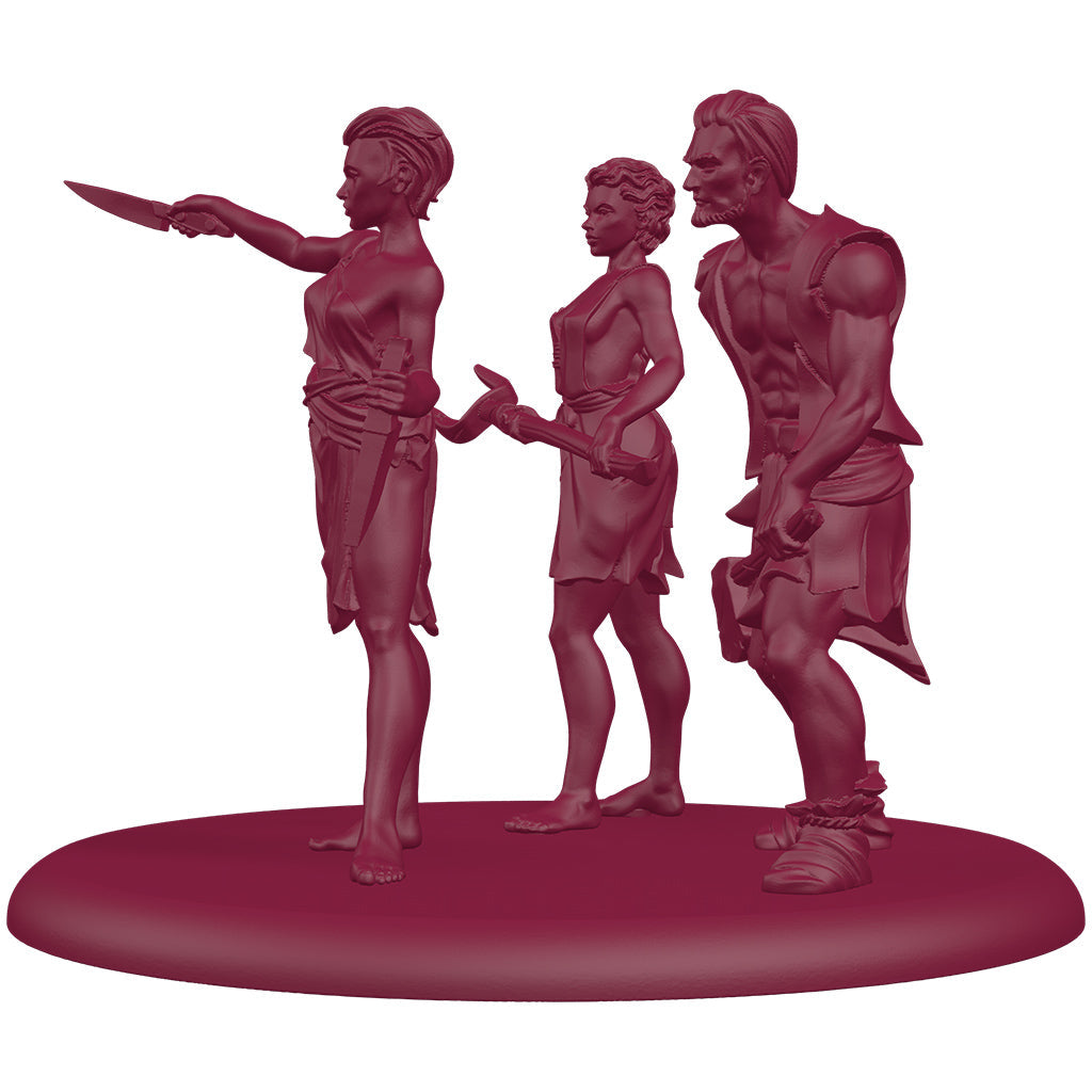 A Song of Ice & Fire Tabletop Miniatures Game Freedmen Unit Box - Mô Hình Chiến Thuật House Targaryen - CMON