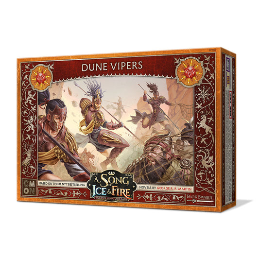 A Song of Ice & Fire Tabletop Miniatures Game Dune Vipers Unit Box - Mô Hình Sa Bàn Chiến Thuật - CMON