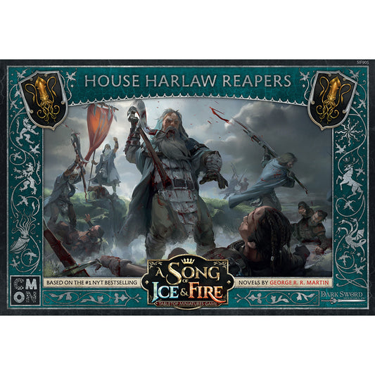 A Song of Ice & Fire Tabletop Miniatures Game - House Harlaw Reapers - Board Game Chiến Thuật CMON