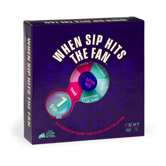 When Sip Hits The Fan - Trò chơi tiệc tùng - Exploding Kittens